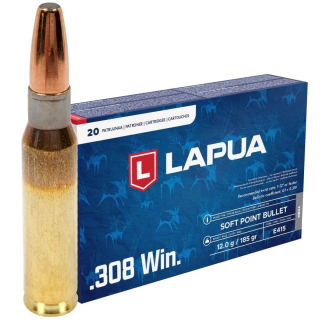 Kulový Náboj Lapua Mega 308 Win SOFT POINT BULLET 12,0g